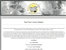 Tablet Screenshot of momwriterslitmag.com